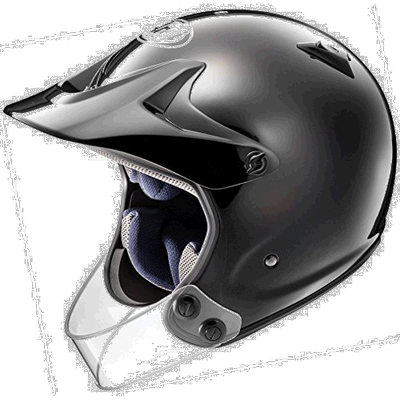 【日本直邮】Arai喷气式摩托车头盔 轻量 黑色HYPER-T PRO BK超轻