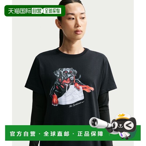 日本直邮耐克 NIKE 女士 宽松水洗棉T恤 NK IM6430 ｲﾇSS/94605654