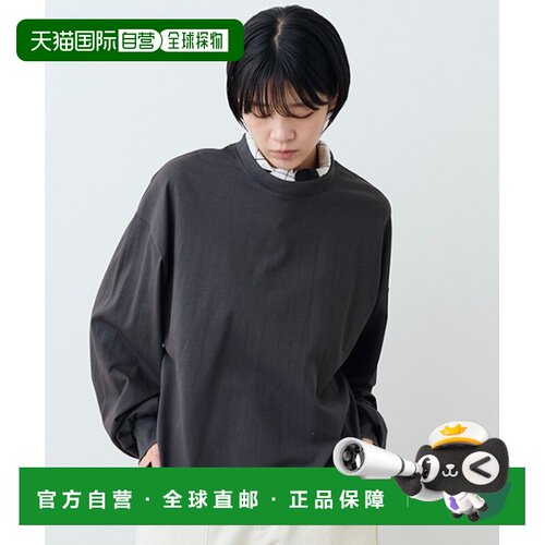 1h可退 日本直邮THREE FIFTY STANDARD 女装 吸汗速干 宽松长袖T