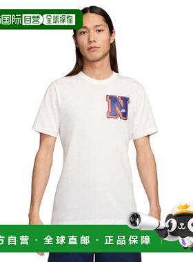 日本直邮Nike 半袖大logo后背印花T恤 运动服饰 [FV3773-133] 男