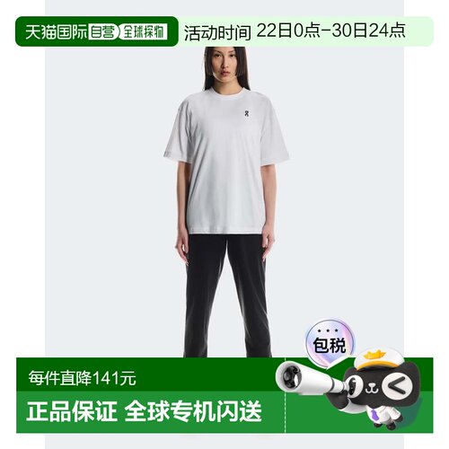 日本直邮On 女士图形T恤昂跑运动跑步