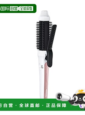【日本直邮】Panasonic松下 卷发器 梳子式 32mm 白色EH-HT4正品