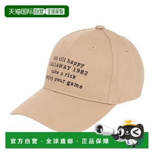 日本直邮CALLAWAY 高尔夫留言logo 帽子 C25291105 1040（男士款