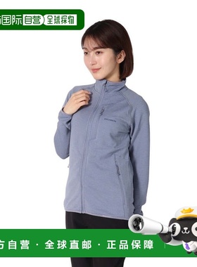 日本直邮SALOMON 女士ESSENTIAL LIGHTWARM全拉链抓绒中层夹克 抓