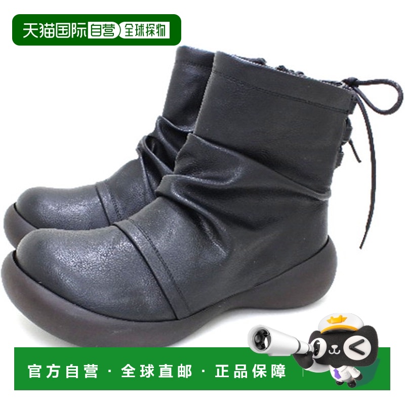 日本直邮Re getA Canoe 侧拉链短靴 CJFS-001C 休闲鞋 CJFS001C-B