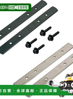 【日本直邮】吉萨不锈钢后置篮筐和支架套装 黑色 (YBK02300)