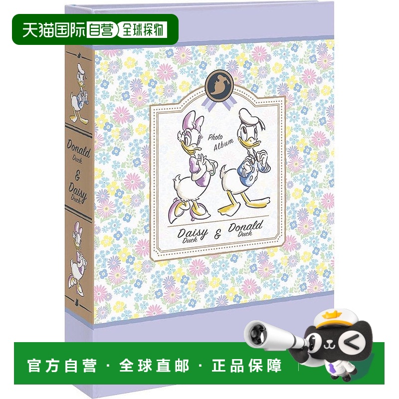 【日本直邮】Nakabayashi仲林 插页式相册L 3层180张 唐老鸭黛丝