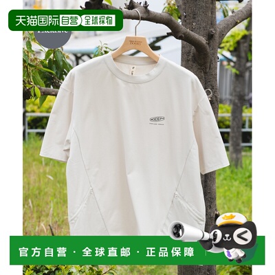 1h可退 日本直邮KEEN×DOORS联名 男士 速干LOGO T恤 CD262101010