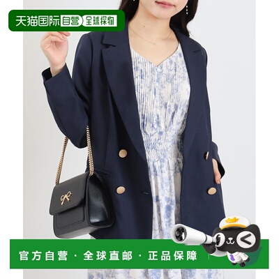 1h可退 日本直邮Astoria Fleureu3000 女士 金扣双排扣西装外套（