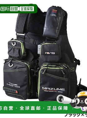 日本直邮Mazume 救生衣 Mazume Tidemania 均码救生衣 黑色 x 青