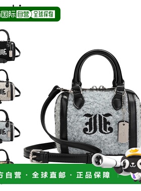 日本直邮jouetie 波士顿包单肩女士斜挎包黑色白色蓝色棕色黑色白