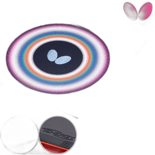 日本直邮Butterfly 乒乓球胶皮Tenergy 05 FX 05900-006 红 05900