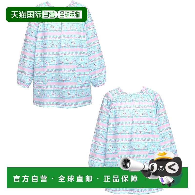 【日本直邮】CCS 风格罩衫 140-160cm 蕾丝纱网+旋转木马 浅蓝 2