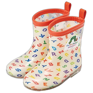 【日本直邮】【日本直邮】Skater斯凯达 儿童雨靴/反光带16cm毛毛