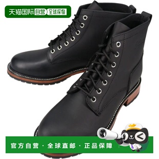 日本直邮Schott 肖特男士系带靴 ONE STAR COLLECTION 黑色 S2550