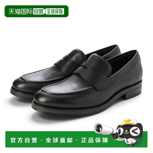 日本直邮COLE HAAN LEDLEY大版乐福鞋 宽度M 黑色 黑色单鞋一脚蹬