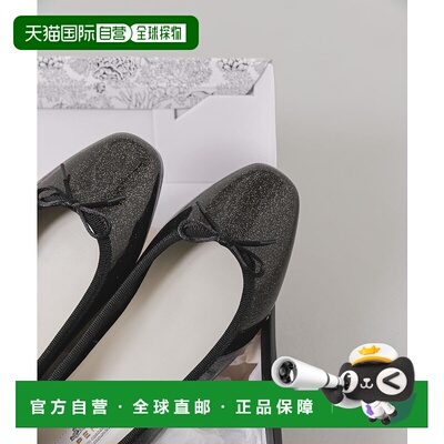 1h可退 日本直邮TEMPERATE 女装 细腻亮片编织 方头芭蕾鞋 LWA3EM