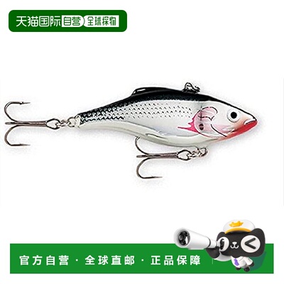 【日本直邮】Rapala Vibration Rattlin' Rap 4厘米 6克 银色 S R