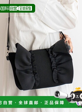 日本直邮VitaFelice 新平面2way荷叶边肩背包 [V04517AW03476] 背