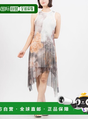 日本直邮Desigual 风景与花柄无袖迷你连衣裙 [DE819EW25621]