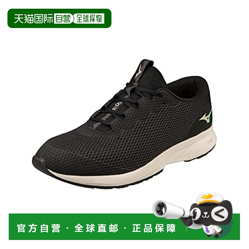 【日本直邮】Mizuno美津浓 步行鞋 轻宽 黑x莱姆 25.5cm3E B1GE23