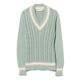 1h可退 日本直邮FILIPPO DE LAURENTIIS 男士 纯棉V领针织衫 2415