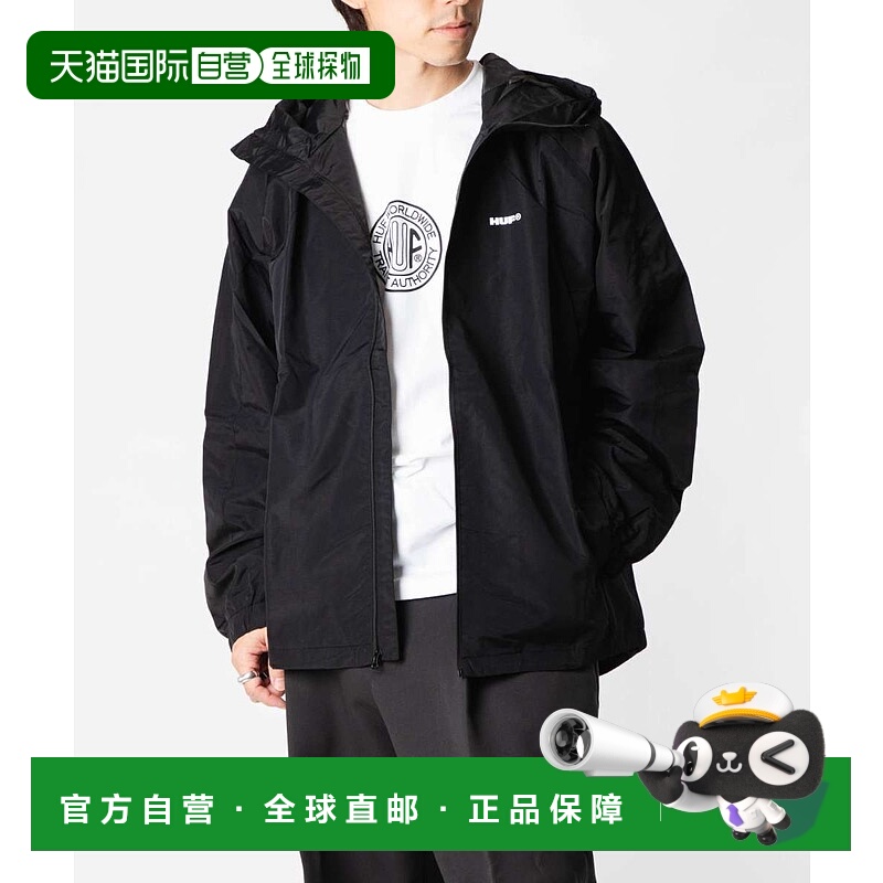 日本直邮HUF ALL CAPS SHELL JACKET冲锋衣 JK00480 男士外套