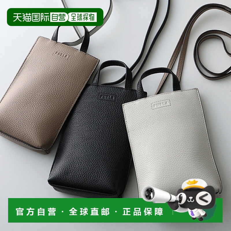 日本直邮Furla Camellia 手机壳 WE00569 HSC000 女士皮革单肩包/
