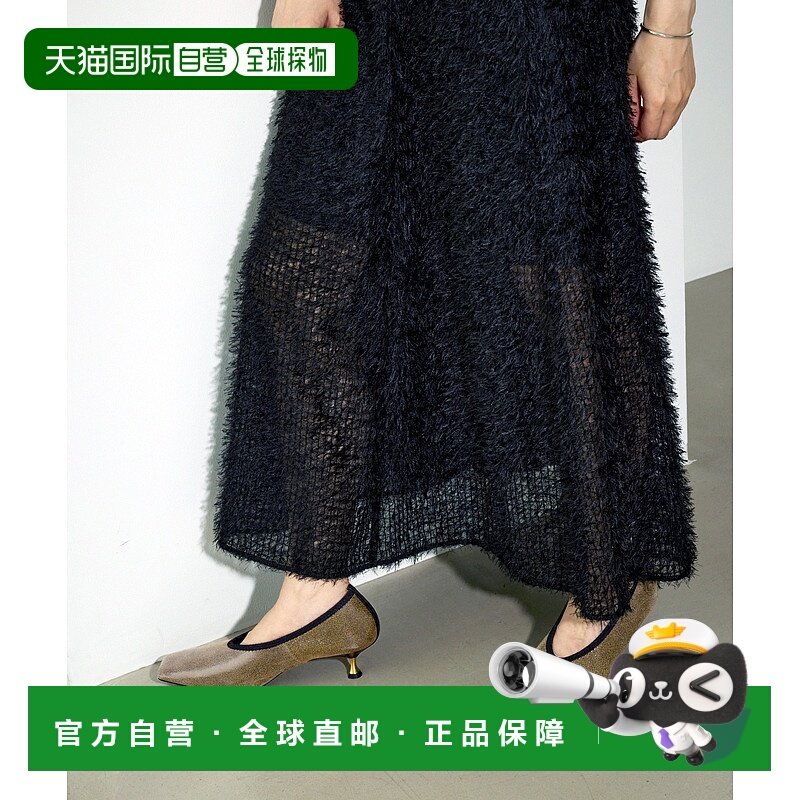 1h可退 日本直邮GRISE 女士 5.5cm 皮革方头弹力泵鞋 25191821145