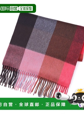 日本直邮Joshua Ellis 羊绒大号披肩 披肩 女士 rwc51055 蓝绿色