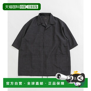 1h可退 日本直邮EKAL男装UR TECH系列宽版短袖衬衫 吸水速干UV防