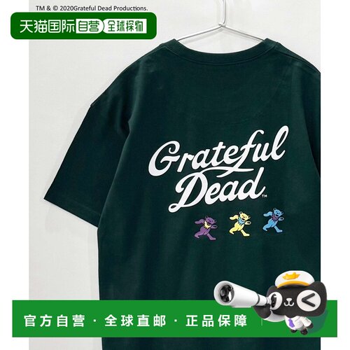 日本直邮Grateful Dead 儿童 宽松T恤纯棉 GF2600