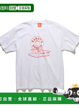 1h可退 日本直邮Randy’s Donut 男装 美式复古插画短袖T恤 10264