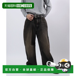 宽松直筒牛仔裤 男女同款 高腰复古水洗设 日本直邮EDWIN 1h可退