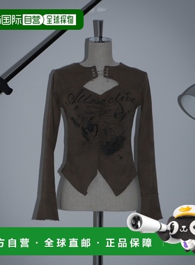 1h可退 日本直邮dispark 女士 Y2K宽松设计感上衣 DI26SP01L0013