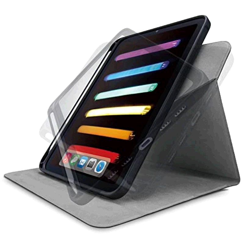 【日本直邮】Elecom宜丽客 iPad mini6保护套 黑TB-A21SSA360BK