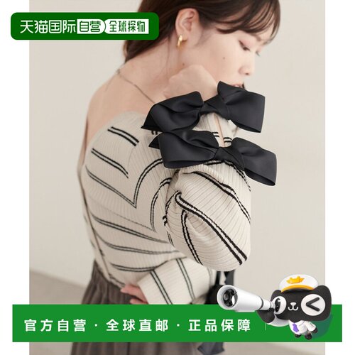 日本直邮natural couture 女装 袖口蝴蝶结多穿法【付后1h可退】
