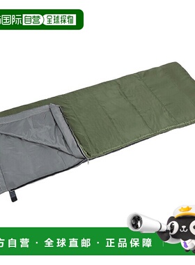 日本直邮Captain Stag MF 紧凑型睡袋 400深绿色UB-38