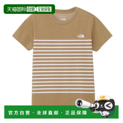 日本直邮THE NORTH FACE The North Face女士短袖T恤NTW32406CK卡