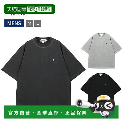 日本直邮GYMPHLEX 男士圆领短袖 T恤 (GY-C0390) - 休闲厚重针织/