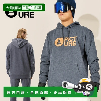 日本直邮PICTURE BASEMENT CORK 男士连帽卫衣 深蓝色 滑雪服