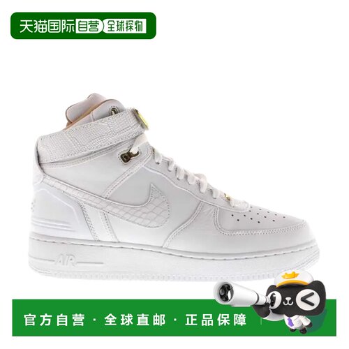 日本直邮Nike/耐克Air Force 1 OG款高帮板鞋男女同款 AO1074-100