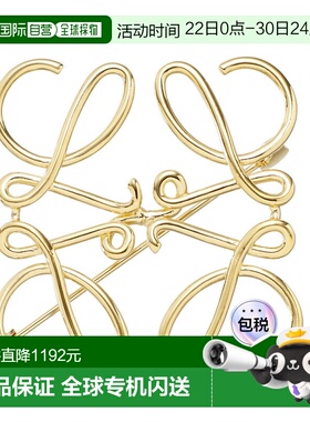 日本直邮LOEWE Anagram 罗意威胸针11125 020