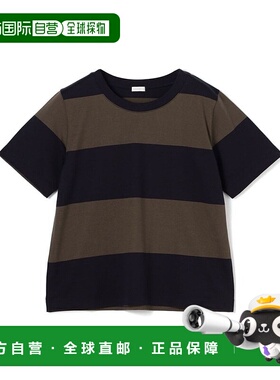 日本直邮GALERIE VIE 精细棉圆领T恤 GA6570EW007501