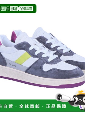 日本直邮DATE 女款鞋 鞋子 运动鞋 W411-C2-VC-IP 复古小牛皮 白