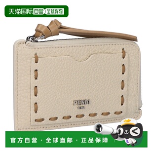 日本直邮Fendi SELLERIA 卡包和零钱包8M0489 AURN F1TWS 山茶花+