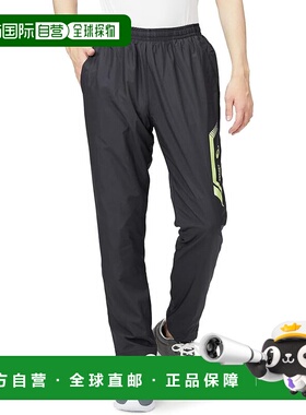 【日本直邮】亚瑟士 运动长裤 2031D592 002(性能黑/安全黄)