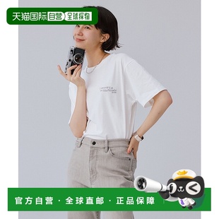 日本直邮UNFILO 图案印花短袖 女装 纯棉T恤 KKU 抗菌防臭 1h可退