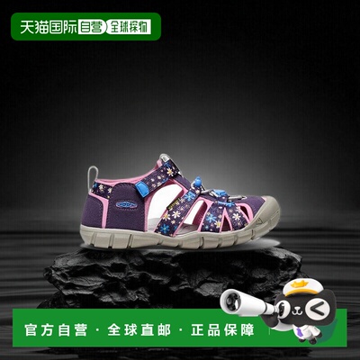 日本直邮日潮 KEEN SEACAMP 2 CNX 大童凉鞋防滑舒适魔术贴