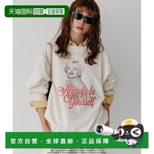 1h可退 日本直邮BAYFLOW女装 Marilyn Monroe联名100周年纪念宽松